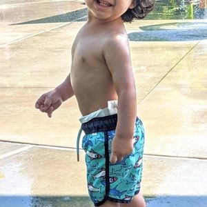 Cat & Jack Shark Swim Trunks